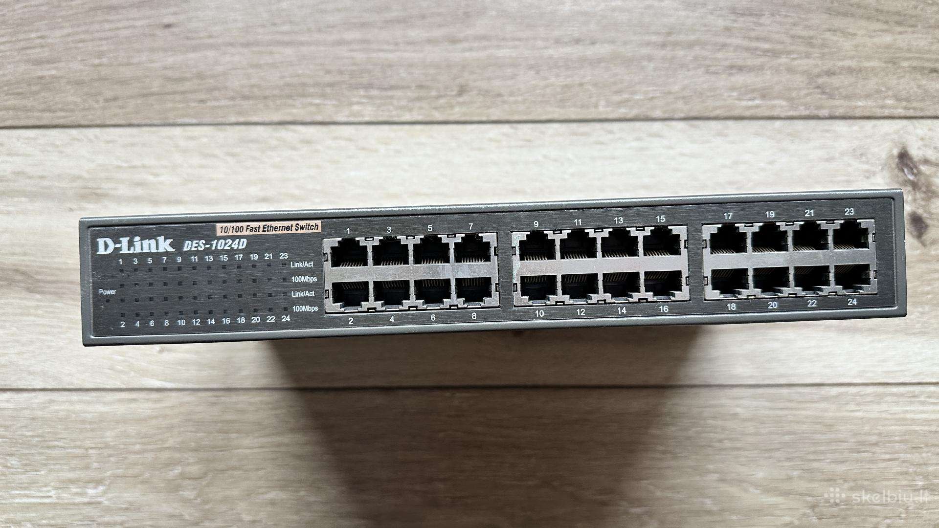 D-link switch 100mbps 24 port