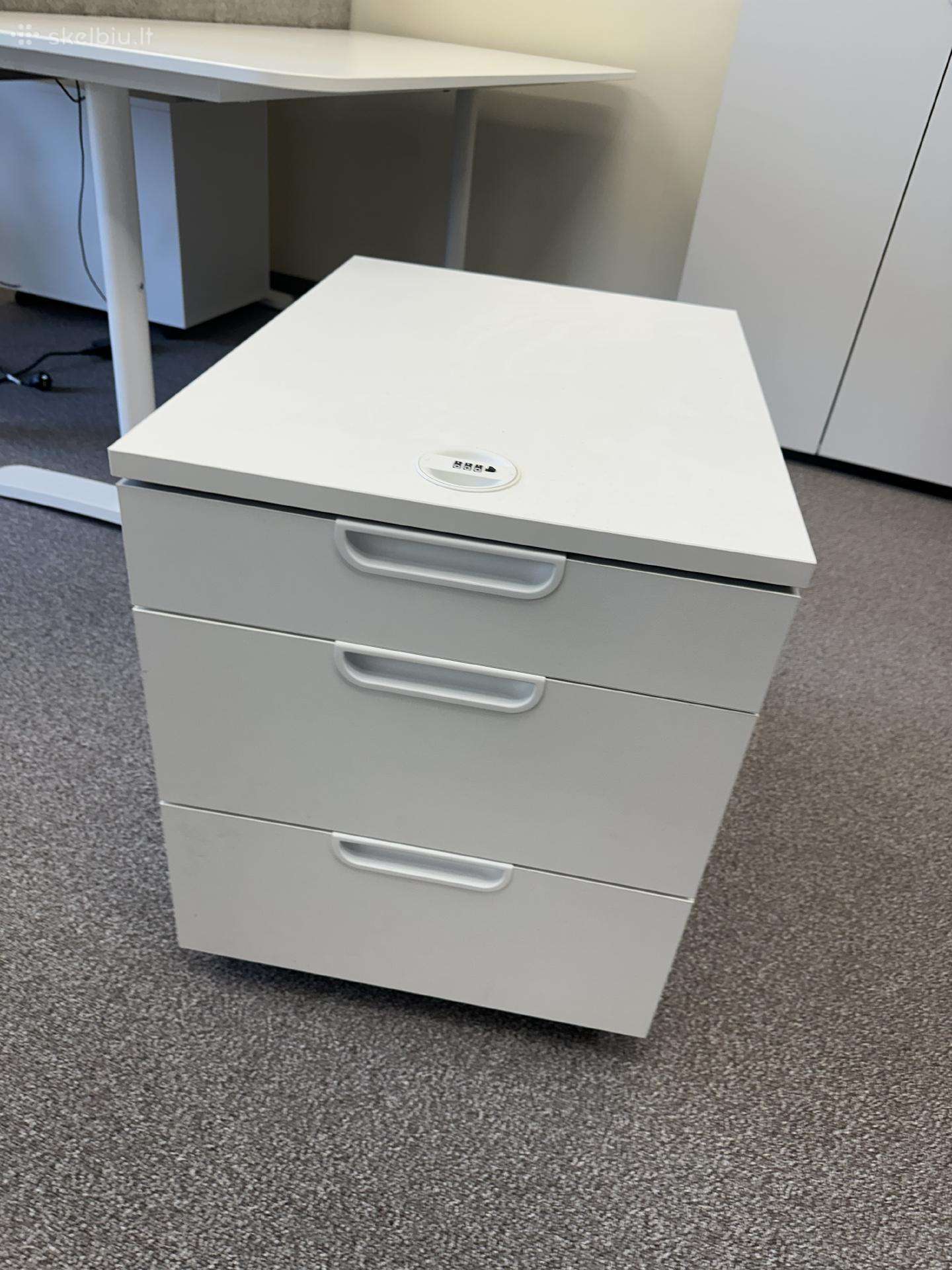 Ikea Galant stalčių spintelė su ratukais