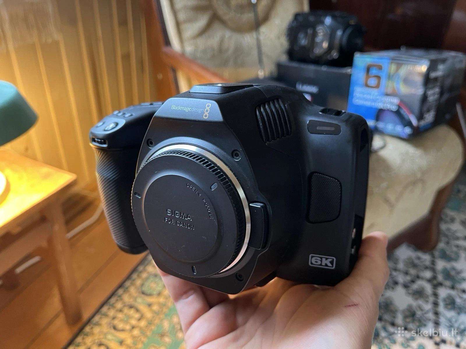 Blackmagic Pocket Cinema Camera 6k Pro Bmpcc6k Pro