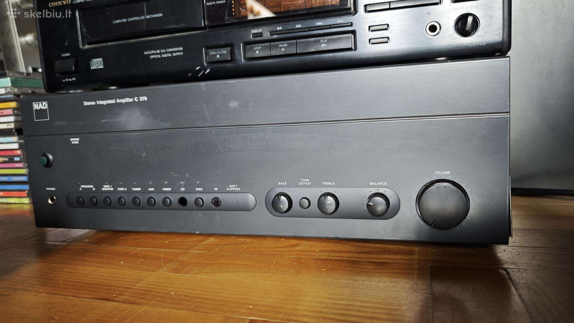 Nad c370 stiprintuvas