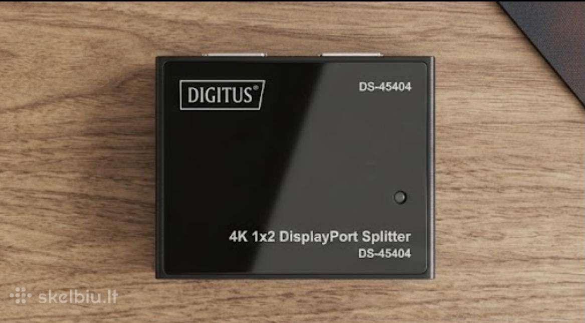 Parduodu Digitus 4k displayport šakotuvą (1 j 2)