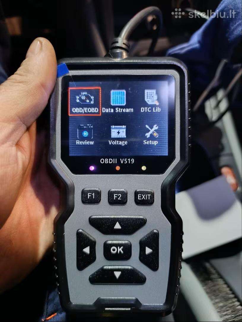 Automobilio diagnostikos įrankis Obd2