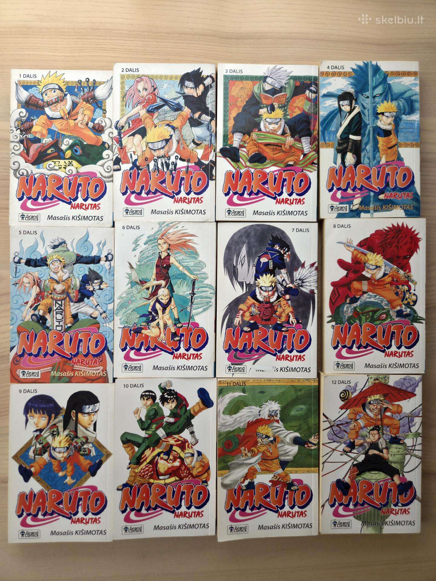 Naruto Manga 1-12