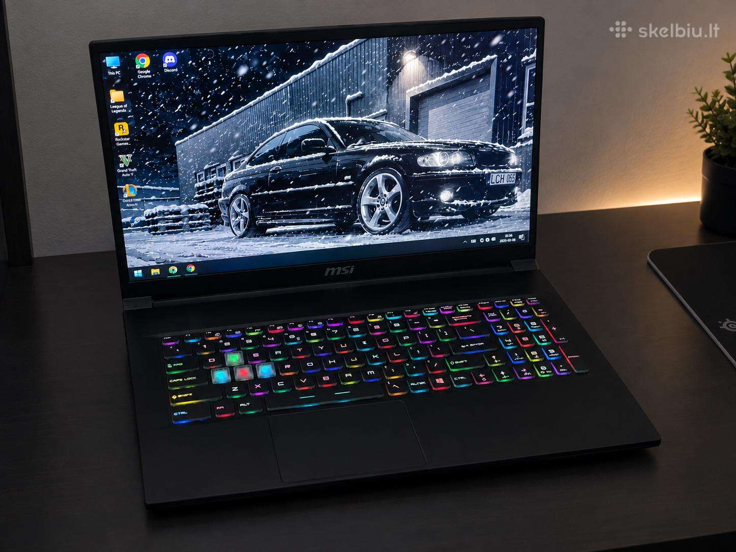 Msi Thin 17 žaidimų kompiuteris