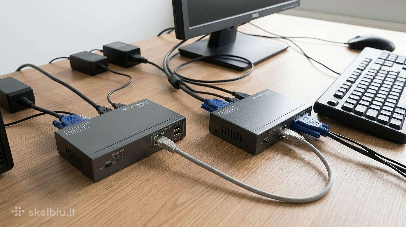 Parduodu „digitusds-51200" Usb Kvm ilgintuvą