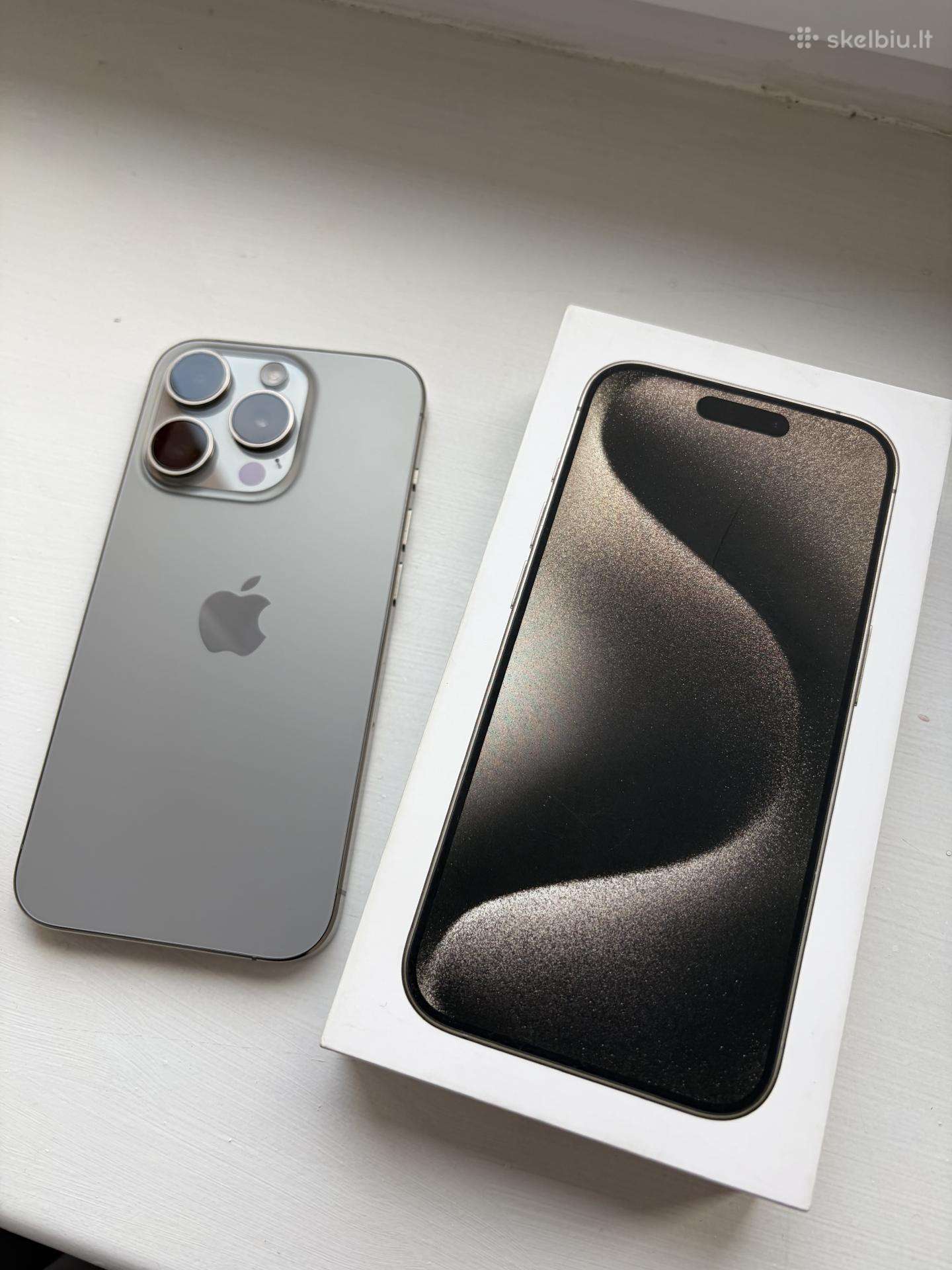 iPhone 15 Pro 128gb Natural Titanium