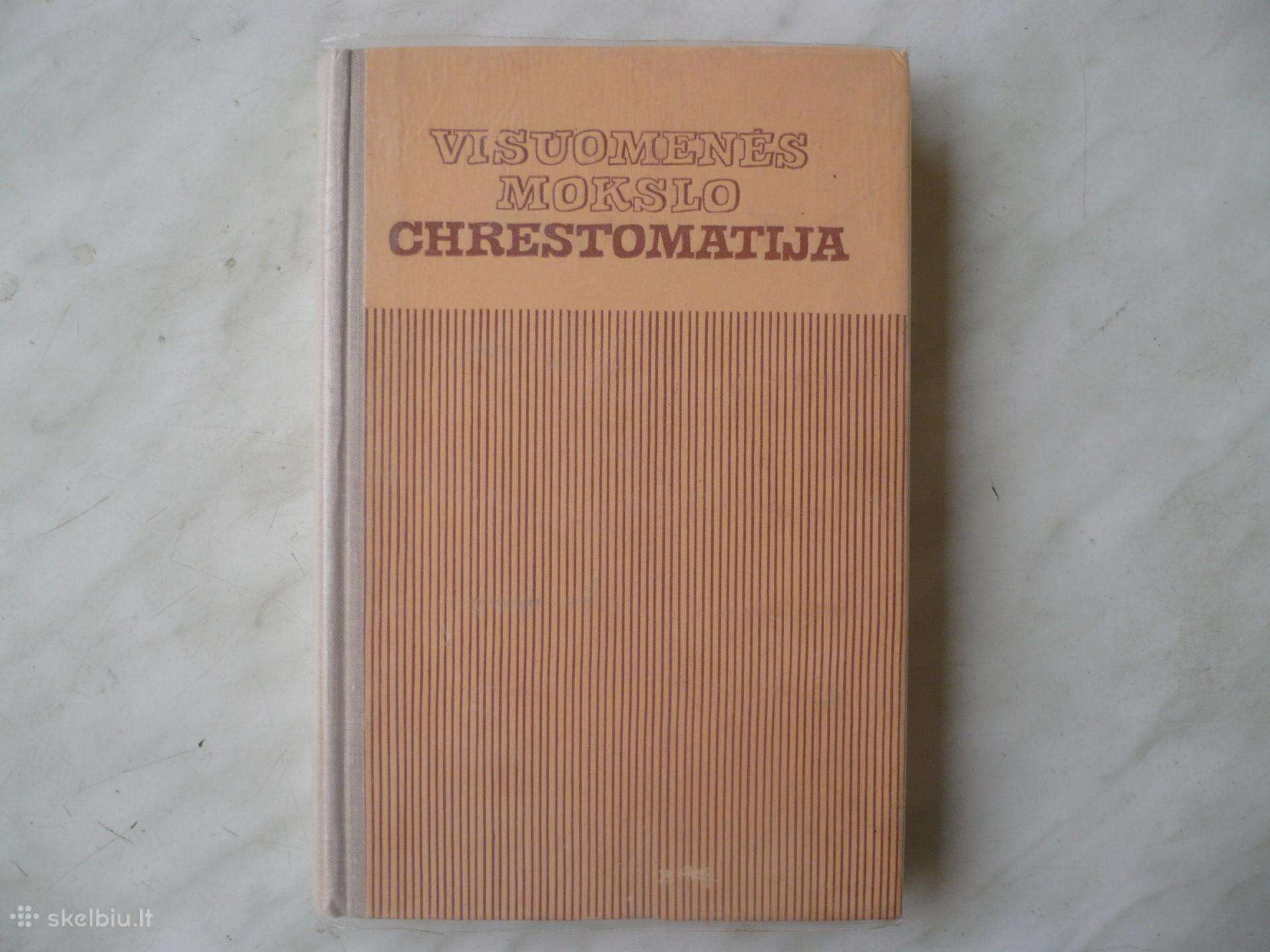 Visuomenės mokslo chrestomatija 1977m