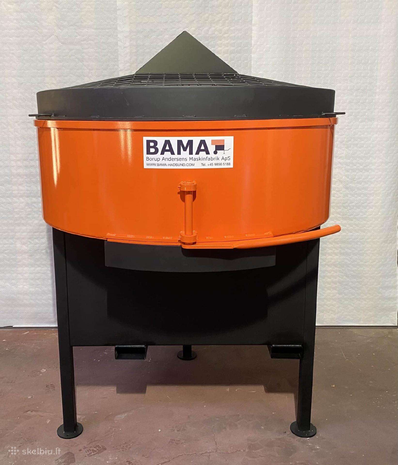 Betono maišyklė Bama 500l Master 11.0 kw, trifazė
