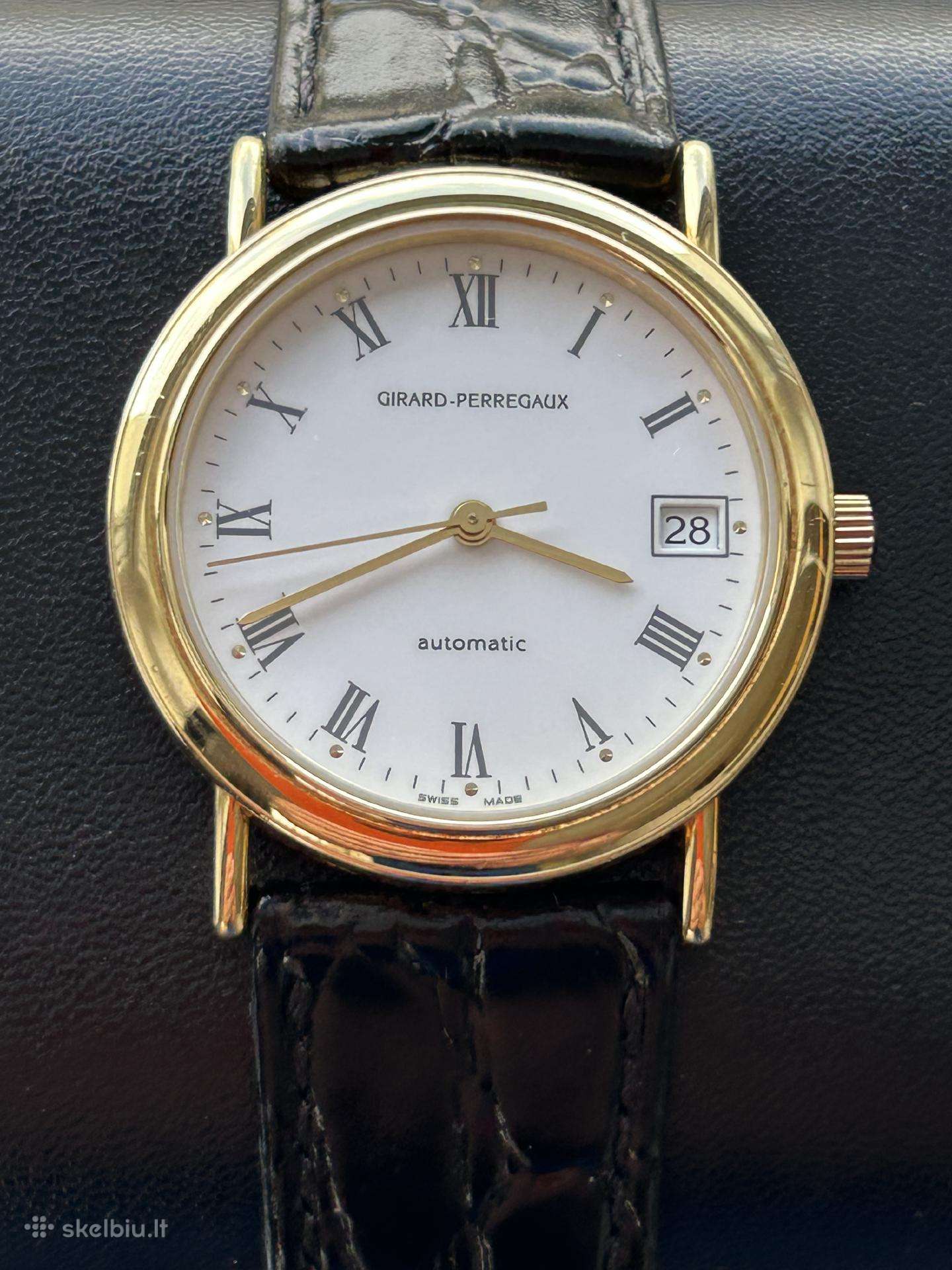 Girard Perregaux auksinis laikrodis
