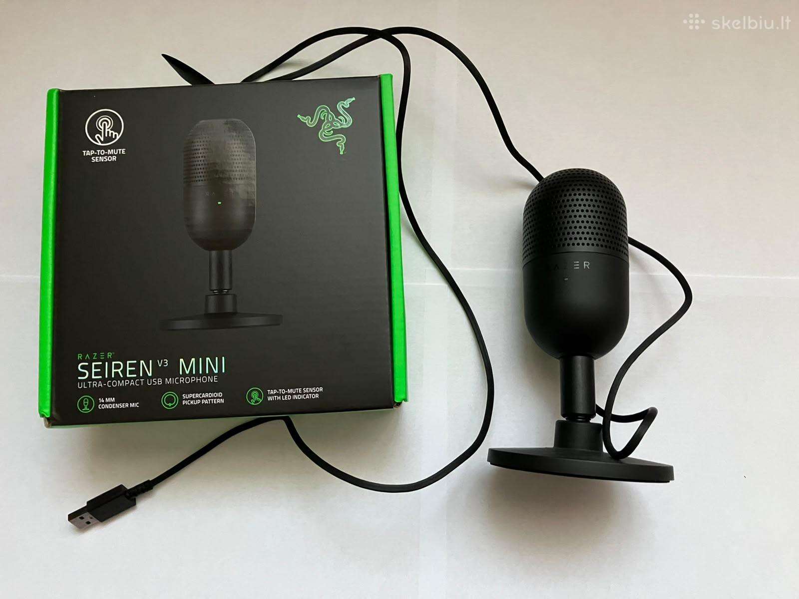Razer Seiren V3 Mini, ~ 2 metai garantija