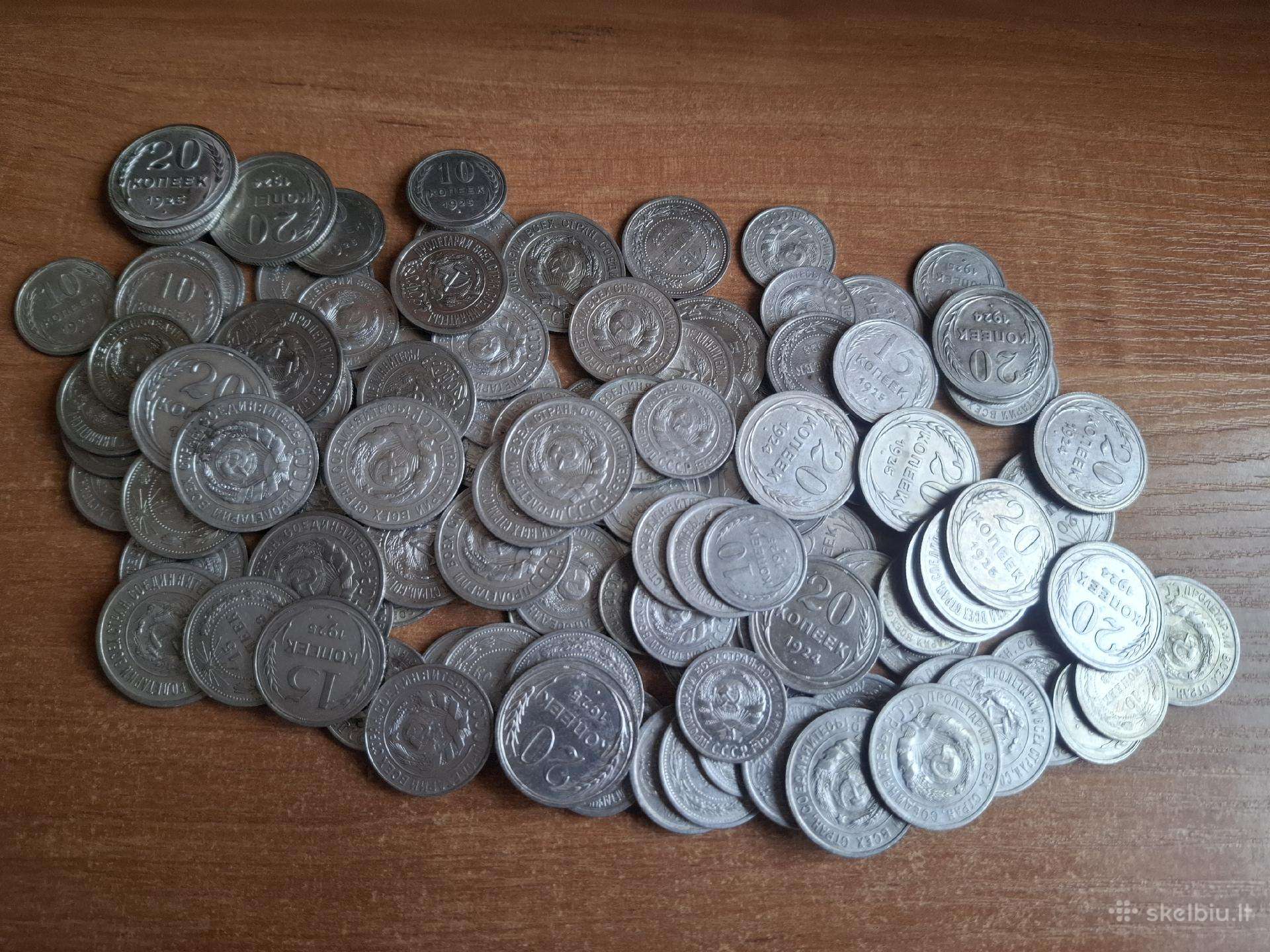 Sovietinės sidabrinės kapeikos