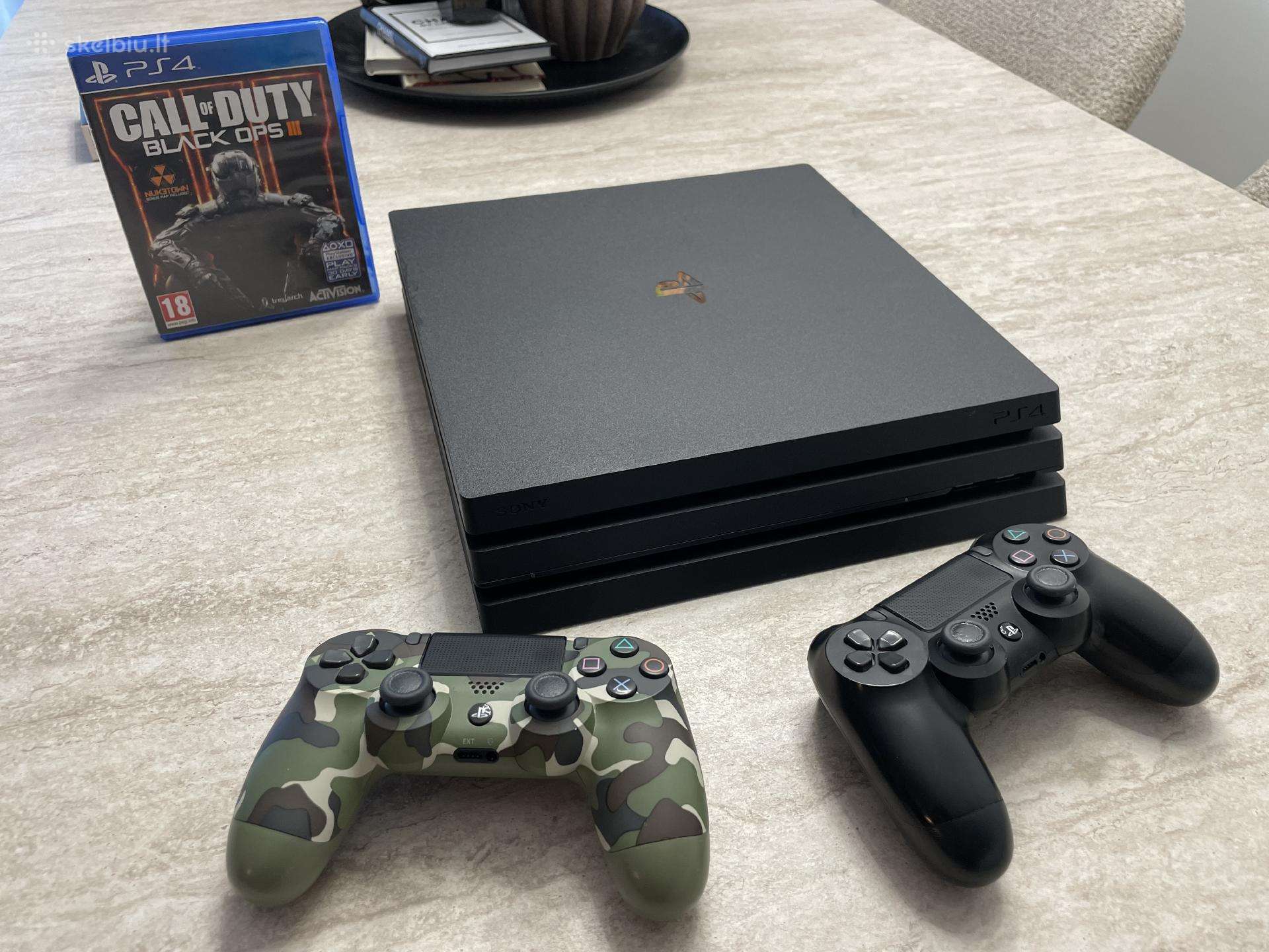 Ps4 Pro 1tb su žaidimais