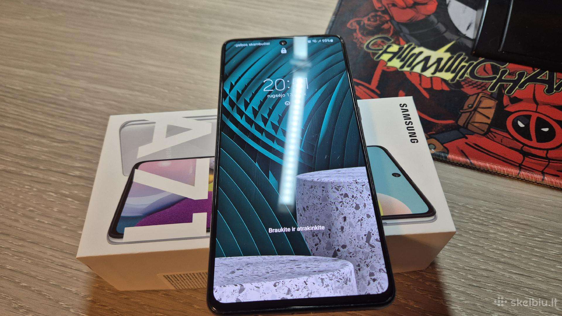 Samsung Galaxy A71 Haze Crush Silver