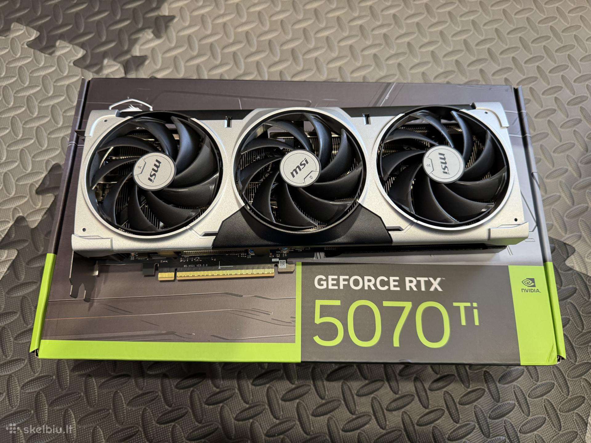 Msi Geforce Rtx 5070 Ti Ventus 3x Oc 16 GB