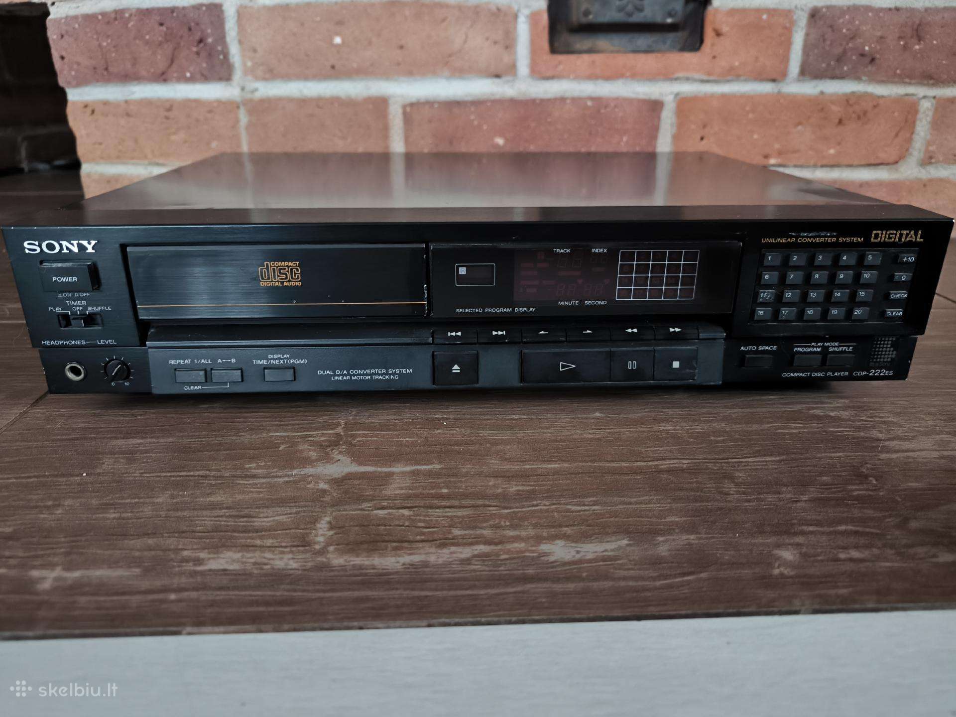 Sony cdp-222es CD grotuvas