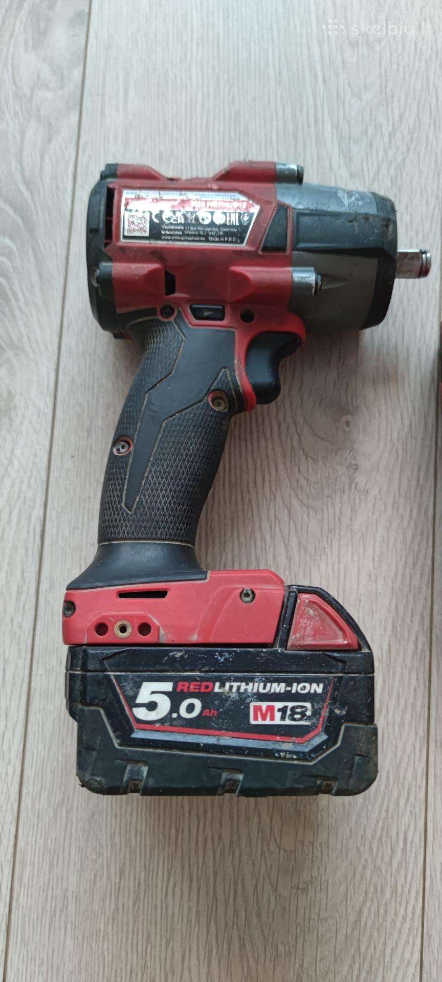 Smūginis veržliasukis Milwaukee m18 fmtiw2f12