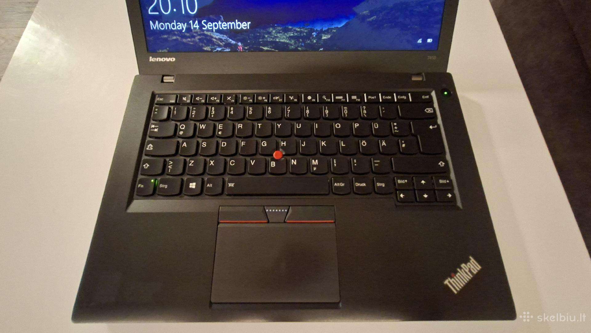 Nešiojamas kompiuteris Lenovo T450