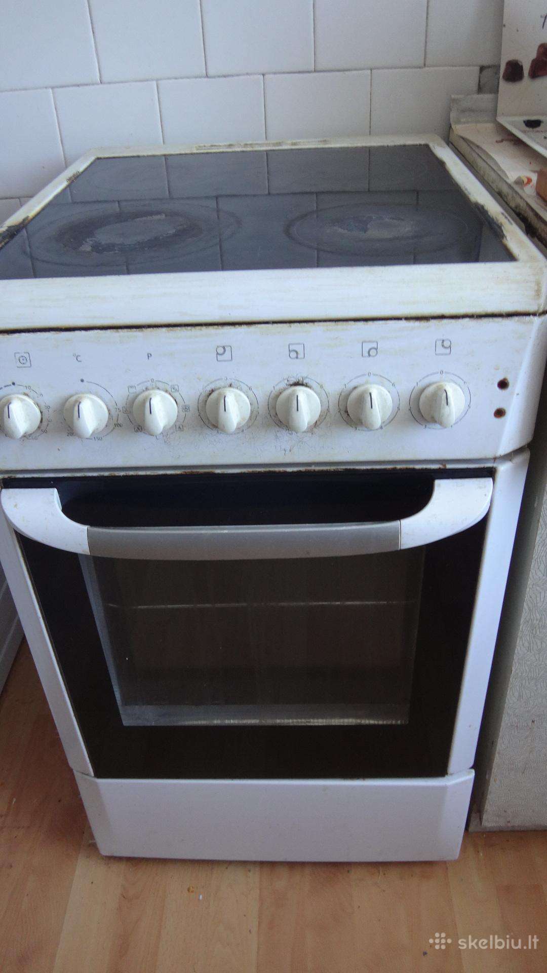 Naudota elektrinė viryklė Beko