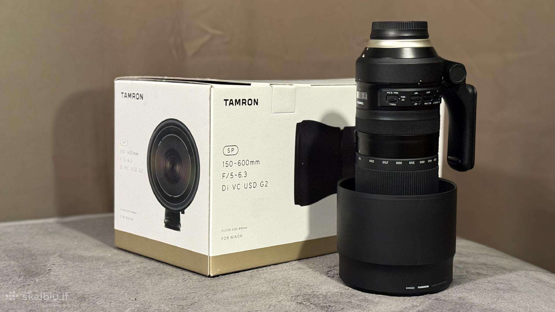 Tamron Sp 150–600mm F/5–6.3 Di Vc Usd G2