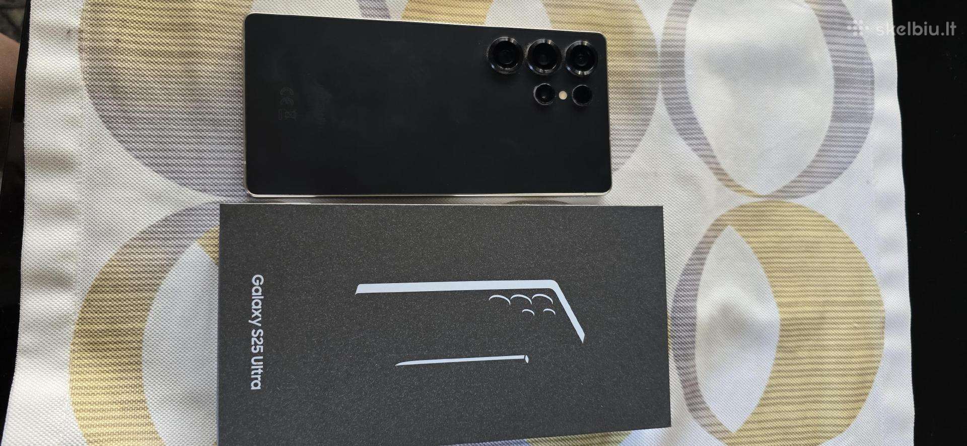 Parduodamas Samsung galaxy s25 ultra 512 GB