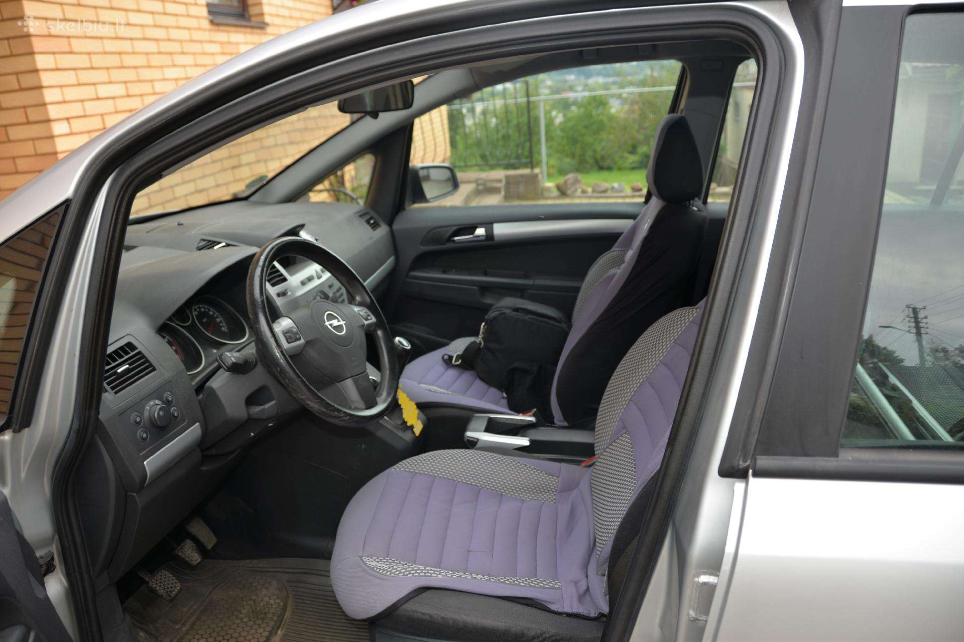 Parduodu opel zafira 2009 metų 1,8 l benzinas