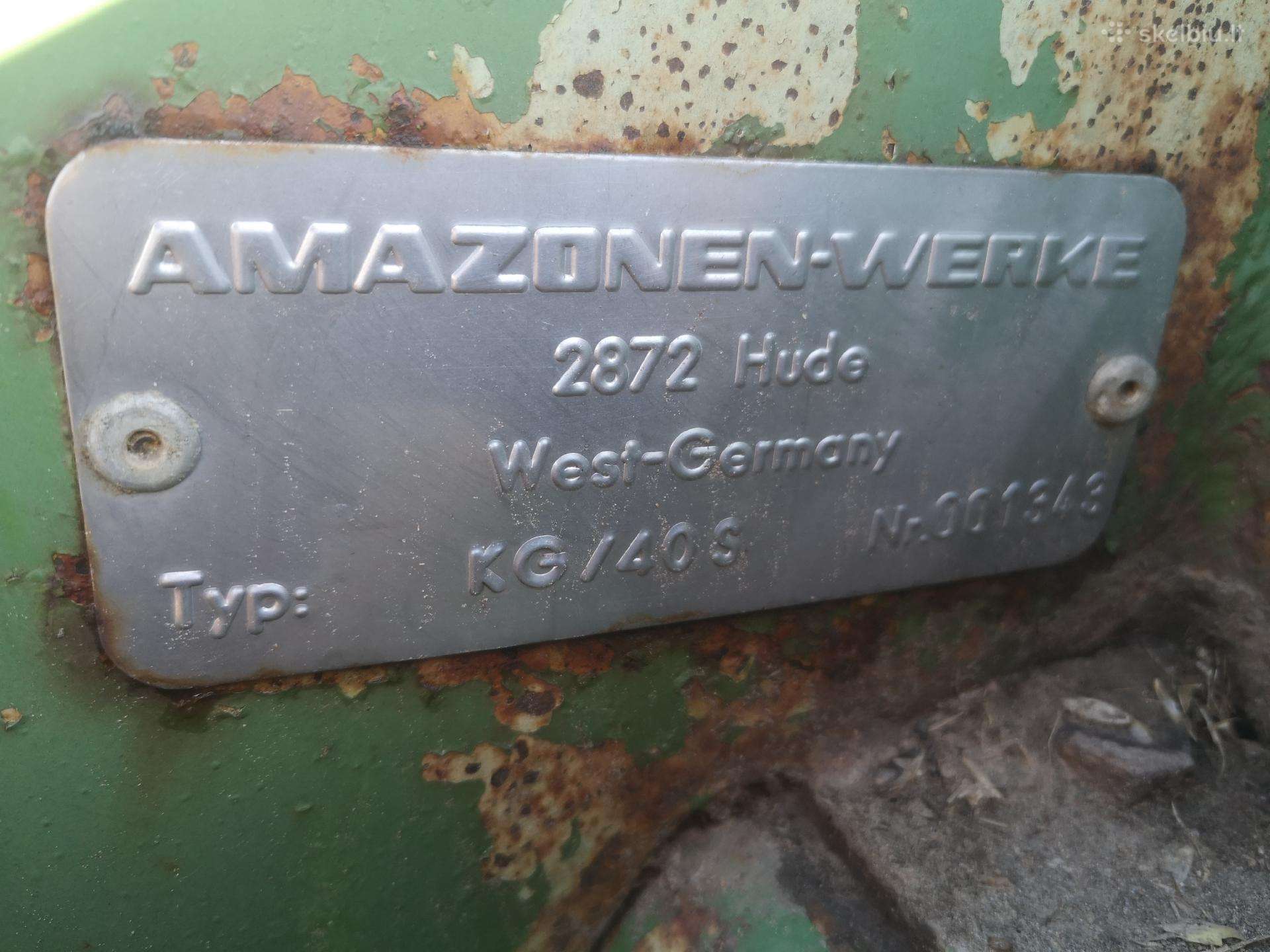 Amazone 401, фреза