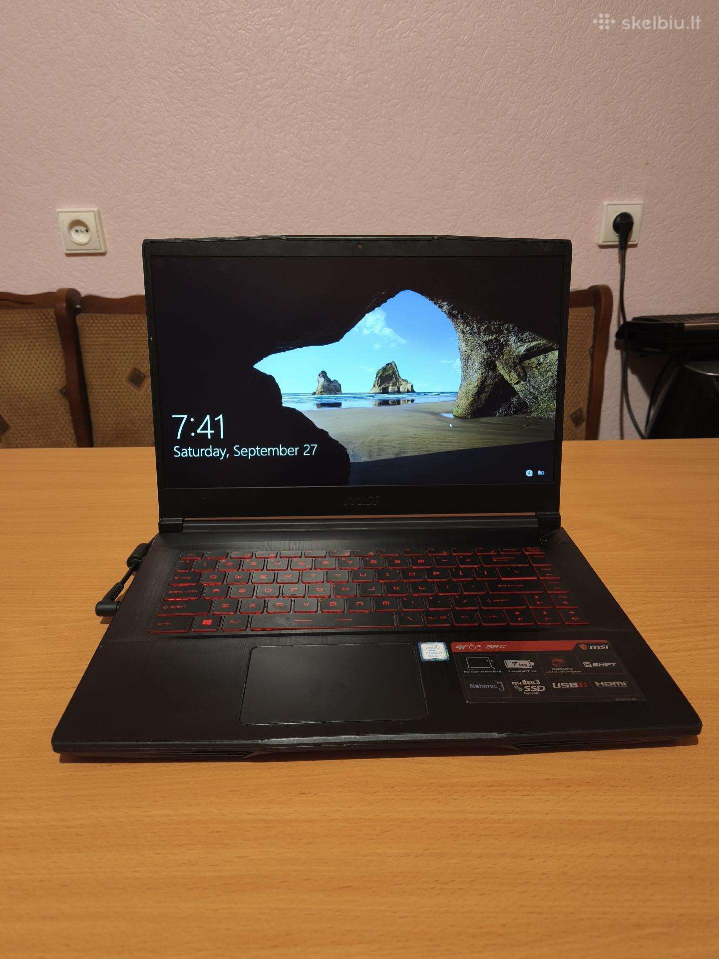 Msi kompiuteris,gtx 1050,1tb, 16gb Ddr4