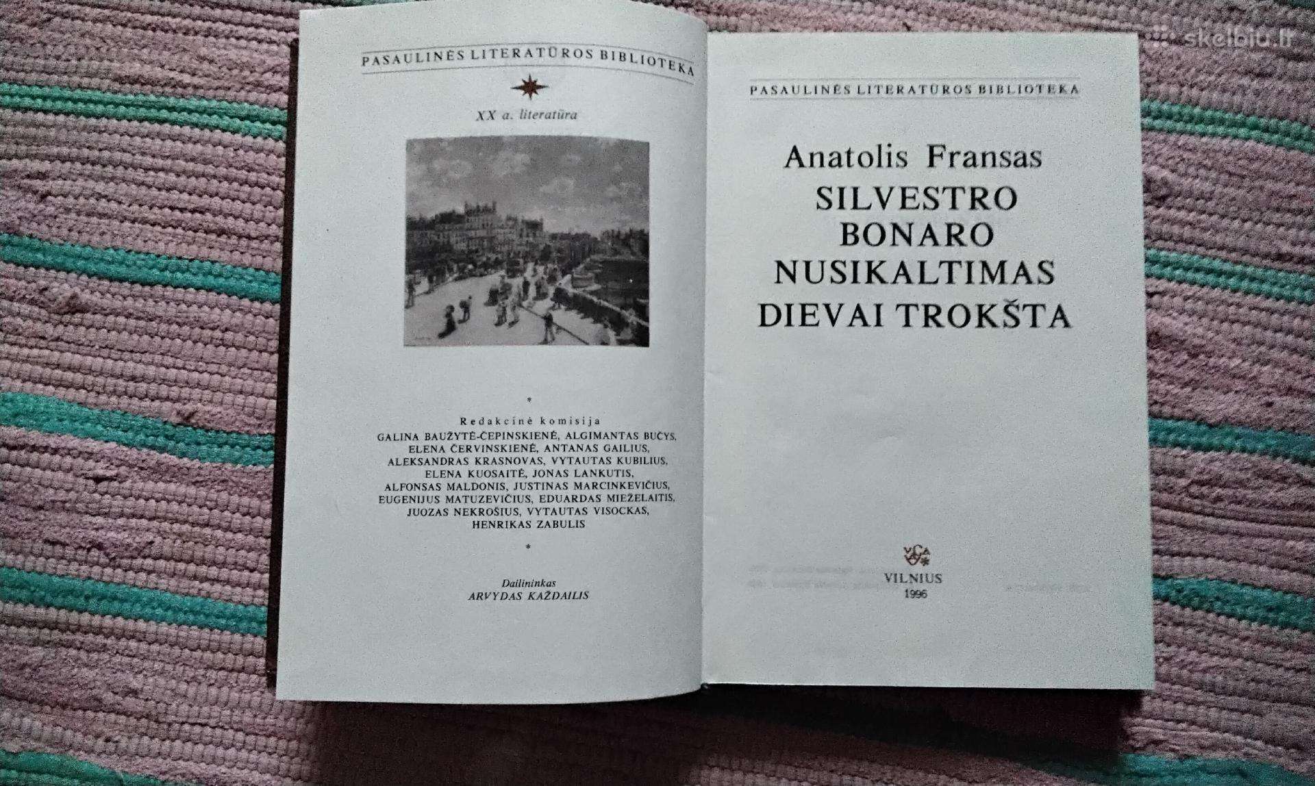 Silvestro Bonaro nusikaltimas. Dievai trokšta Anat