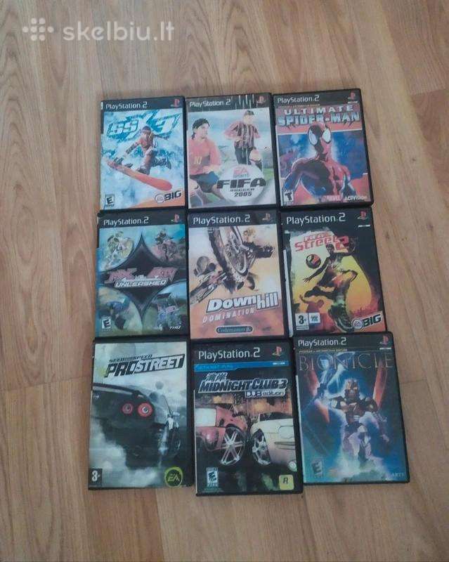Playstation 2 kompiuteriniai žaidimai