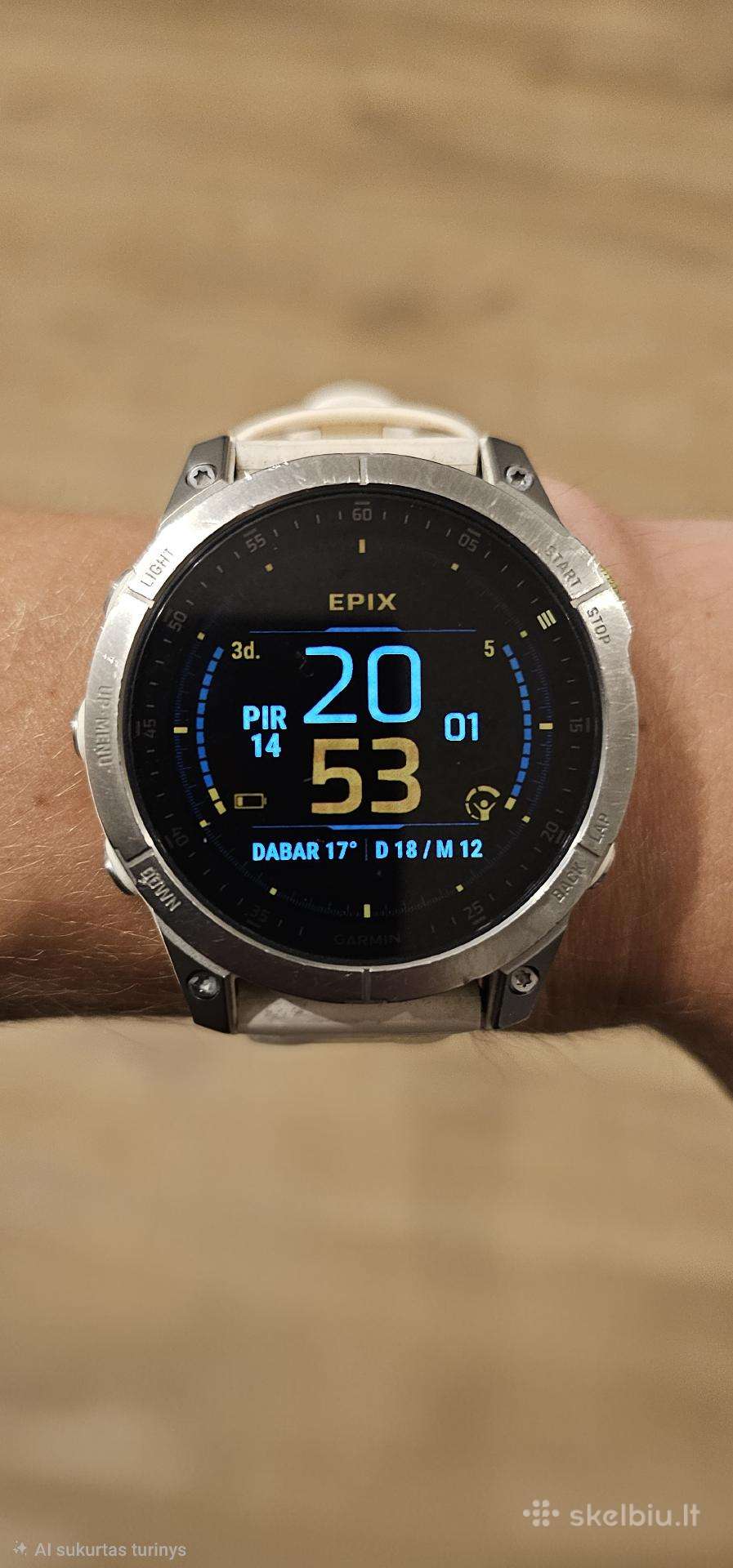 Sveiki, Parduodu Garmin Epix Gen 2