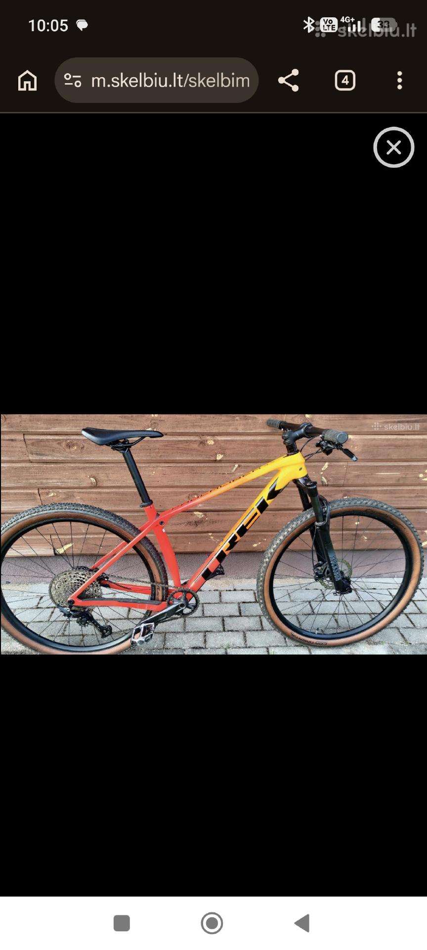 Mountain bike Trek 29″