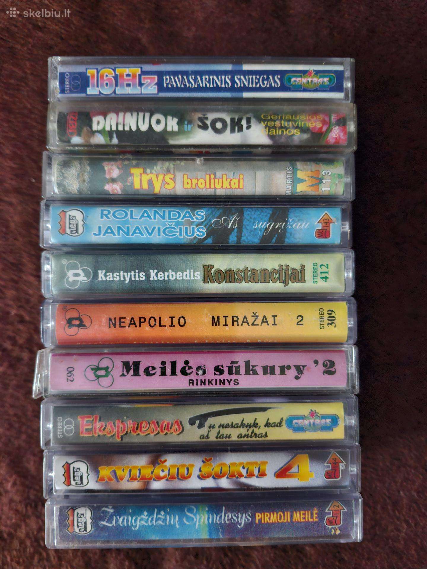 Lietuviškos audio kasetės