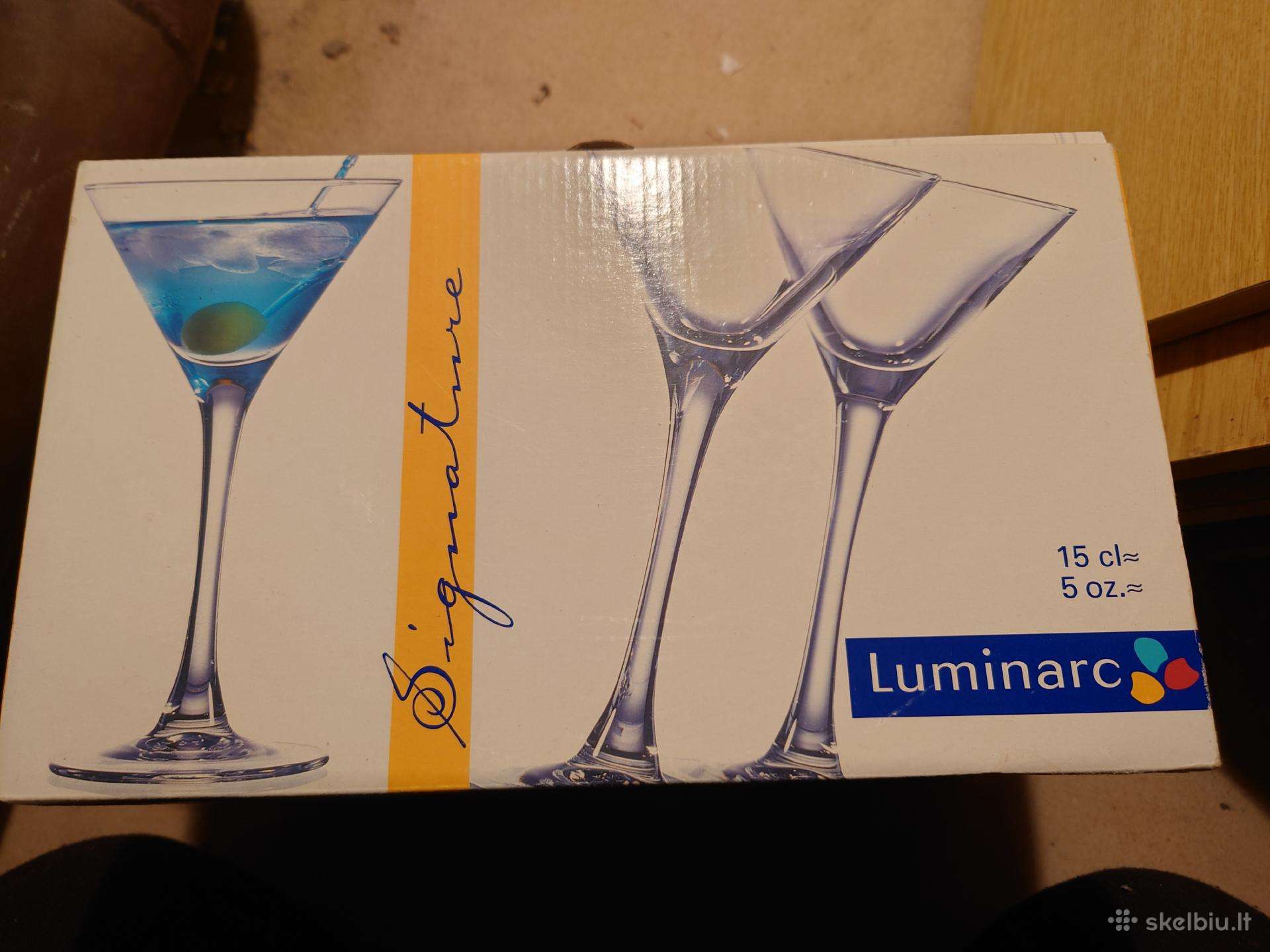 Taurės Luminarc Martini Signature 15 cl 150ml