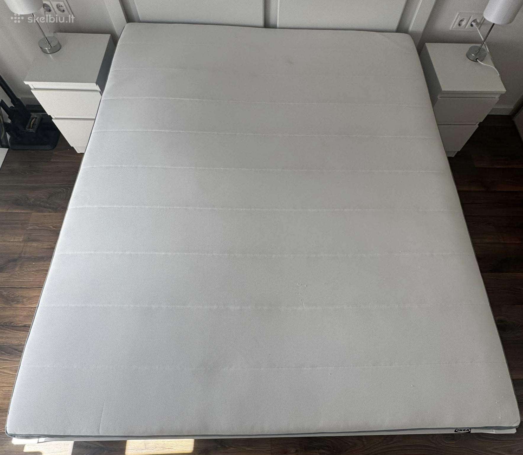 Puikios kokybės Ikea čiužinys 160x200, be dėmių