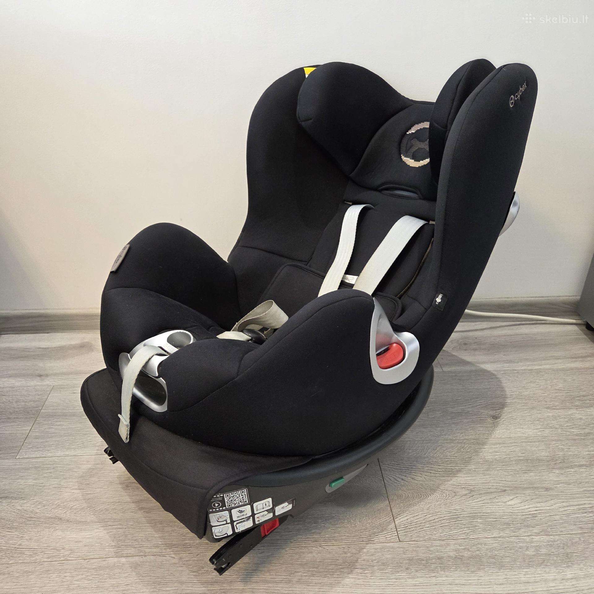 Autokėdutė Cybex Sirona Platinum su 360 sukimu