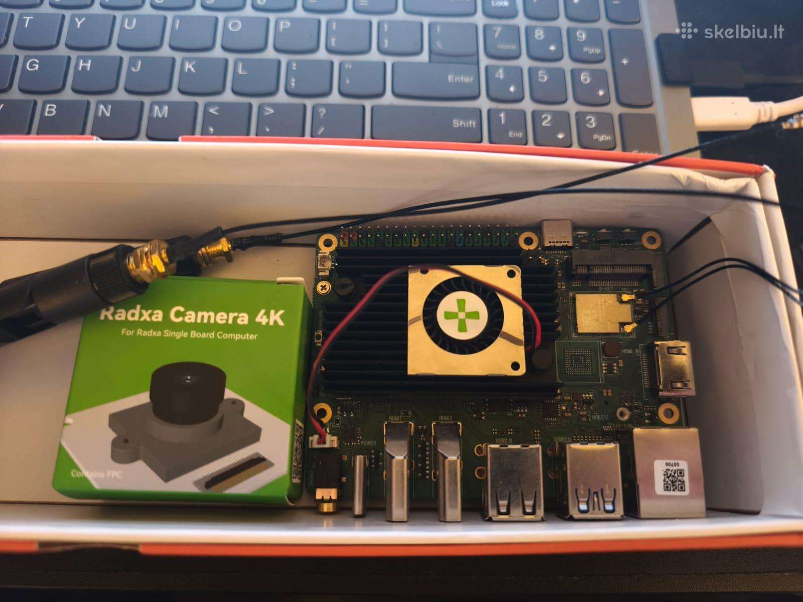 Radxa Rock 5b+ 8gb RAM WiFi 6 + Radxa Camera 4k