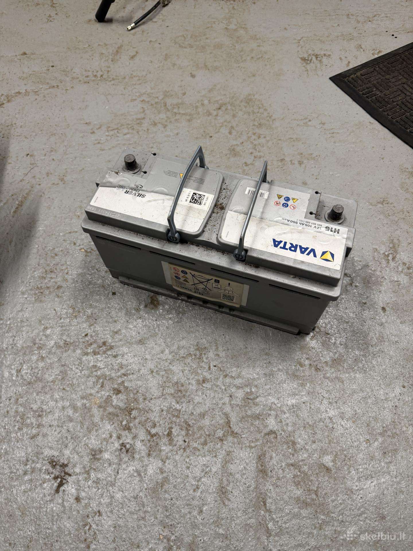 Akumuliatorius Varta A4 Agm 105ah 950a