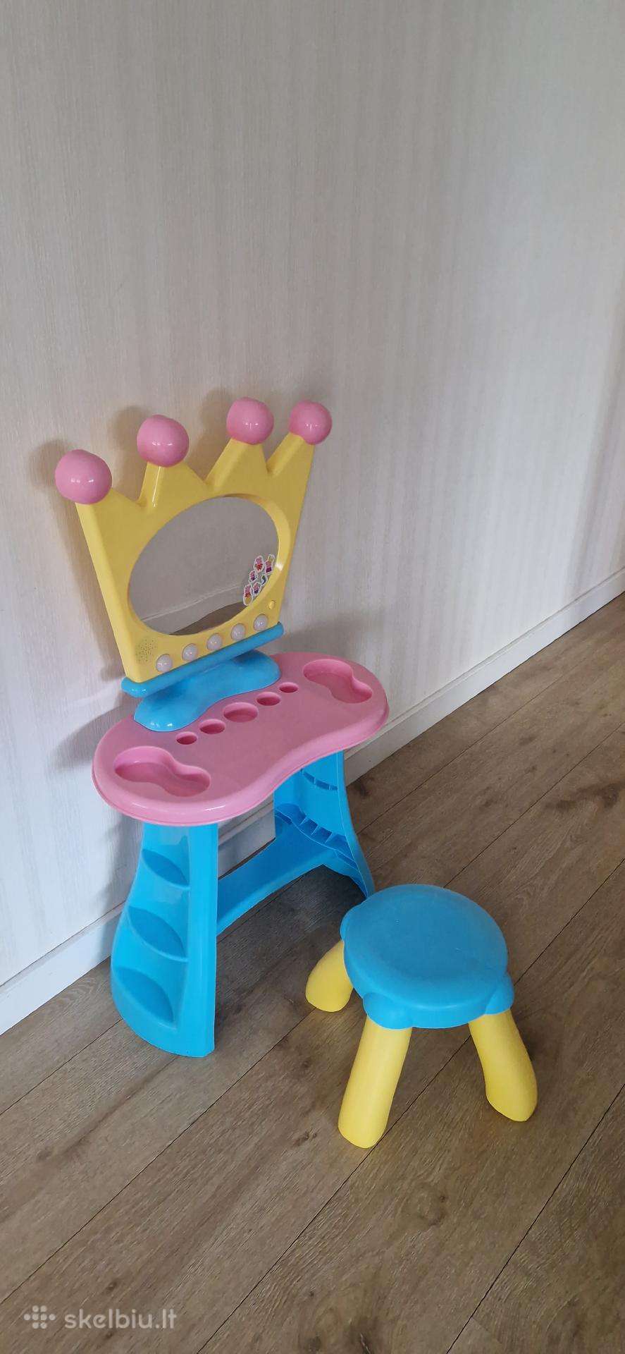 Vaikiškas žaidimo stalas su kedė Peppa Pig