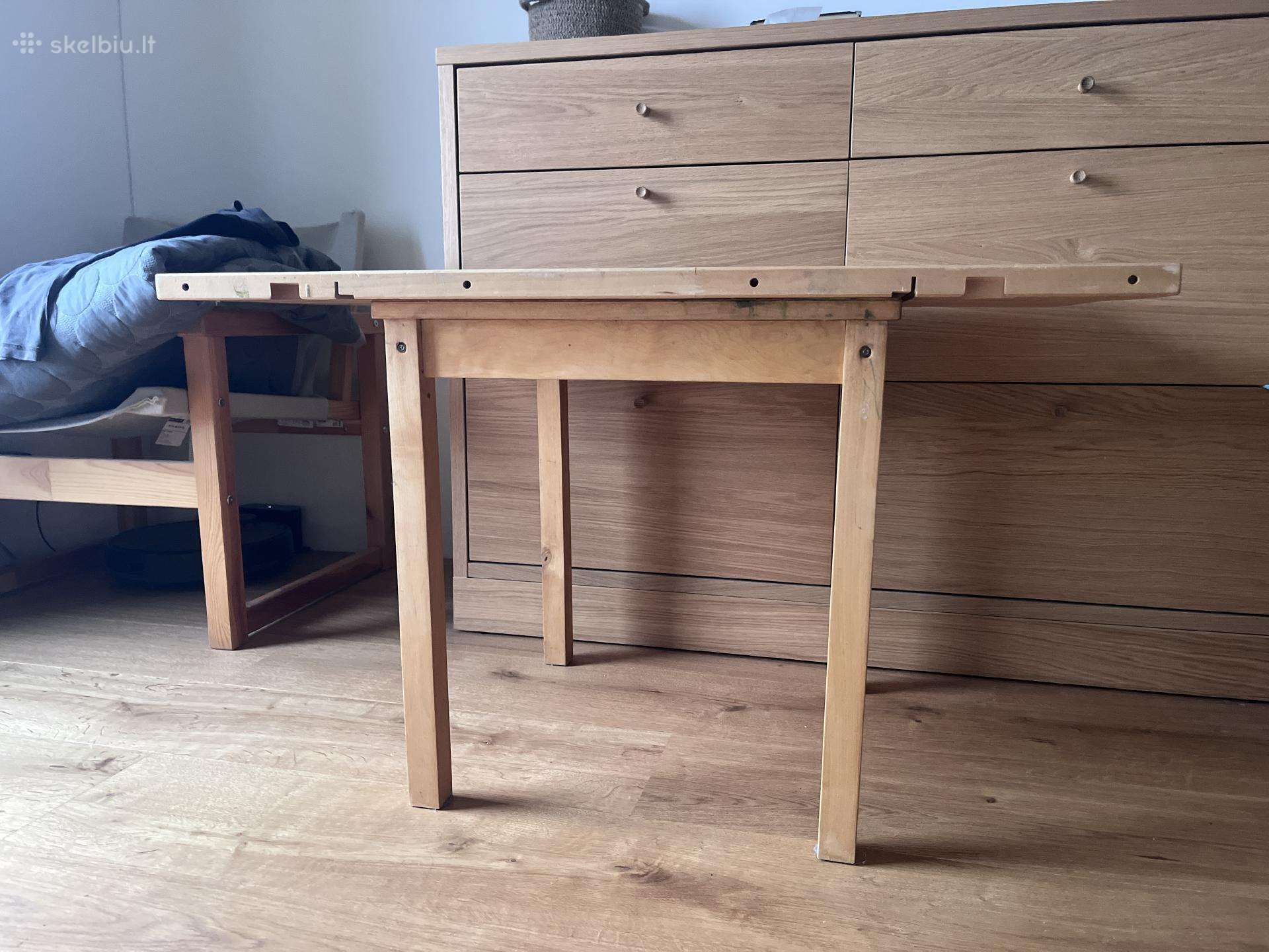 Ikea vaikiškas stalas, kėdutės