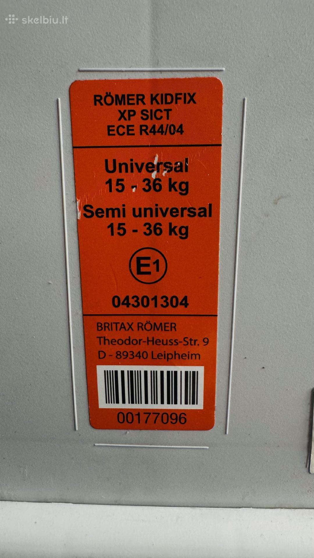 Automobilinė kėdutė Britax