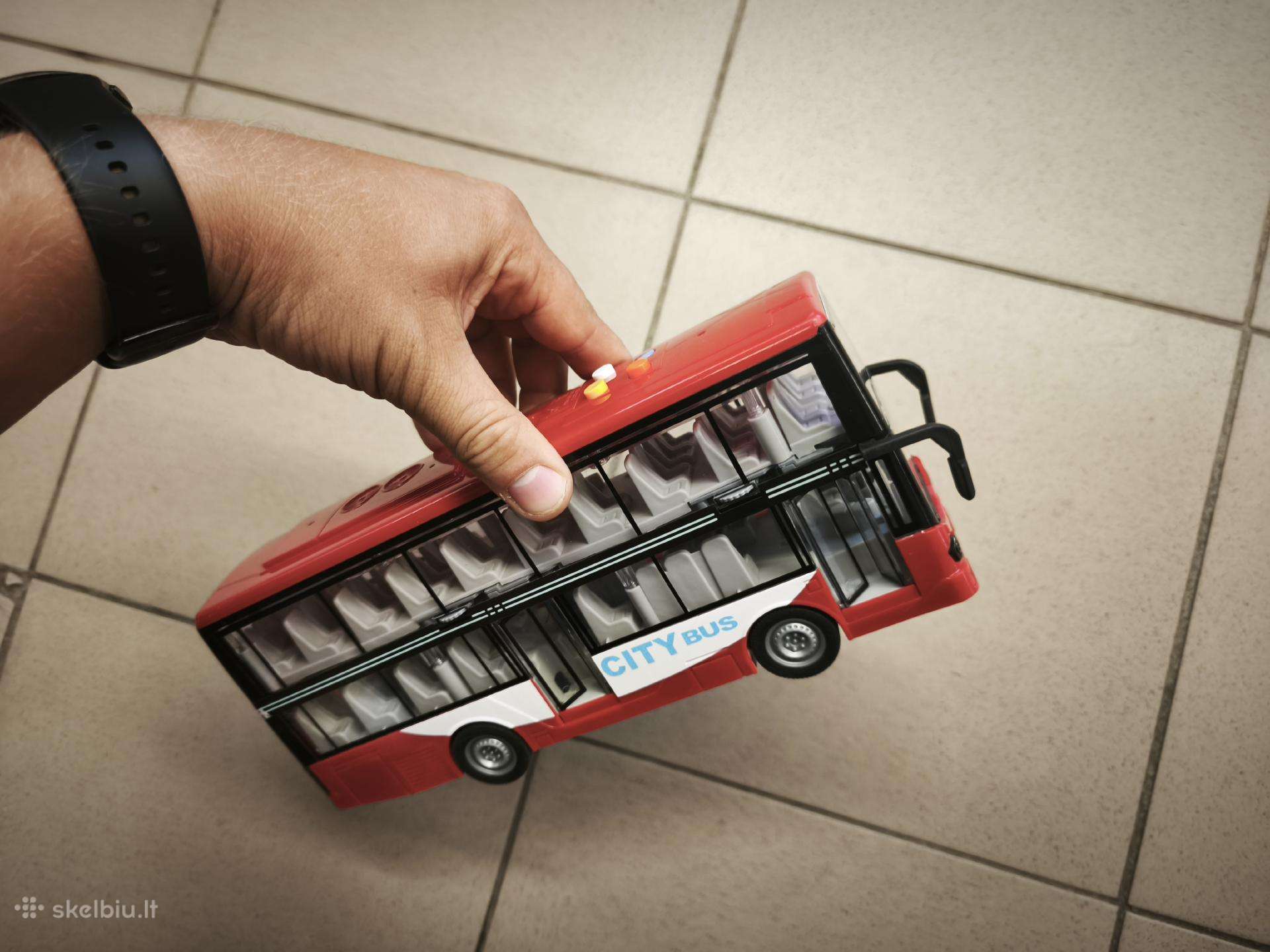 Vaikiškas 2 aukštų autobusas
