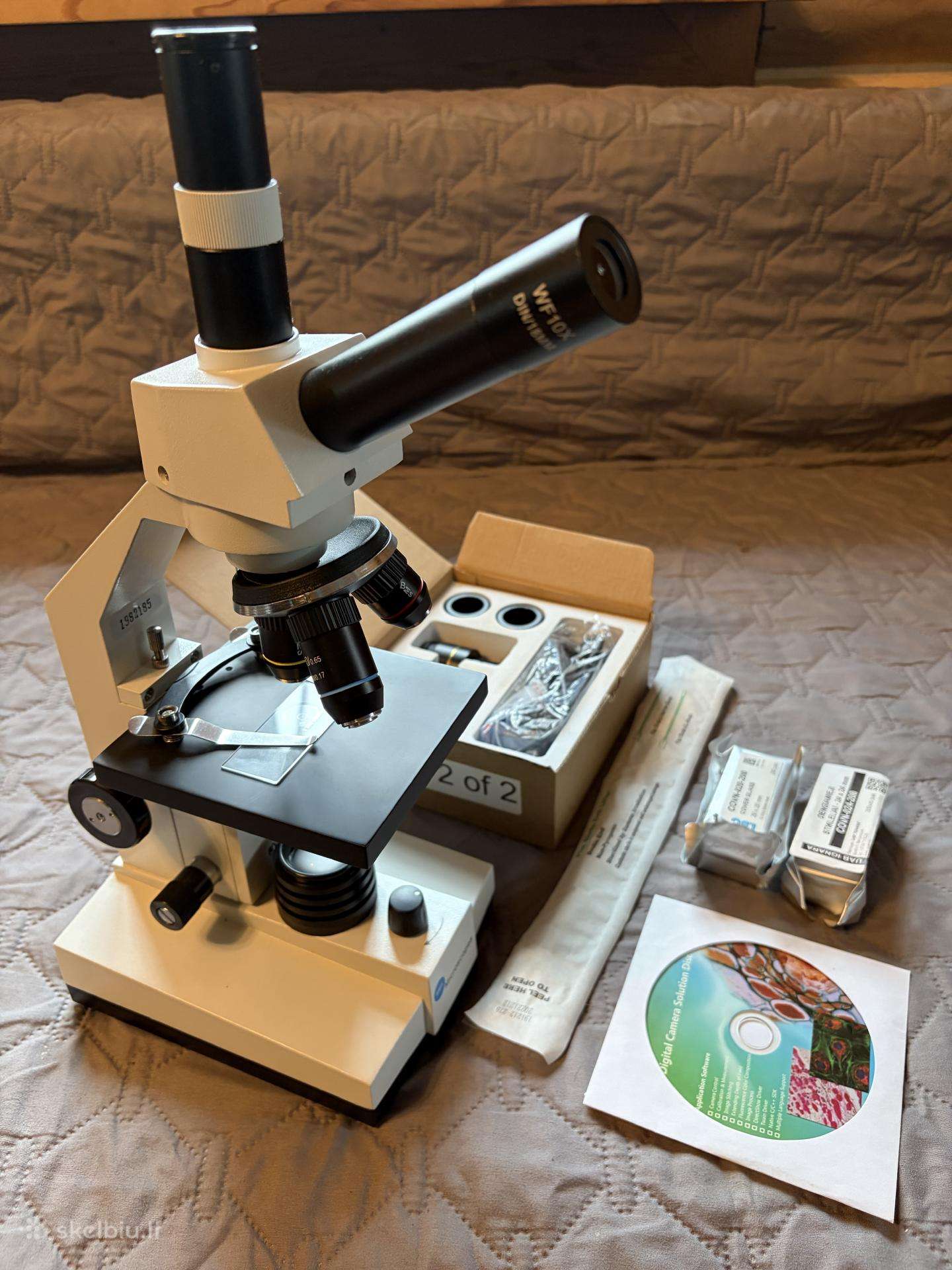 Bms 2760611 mikroskopas su kamera