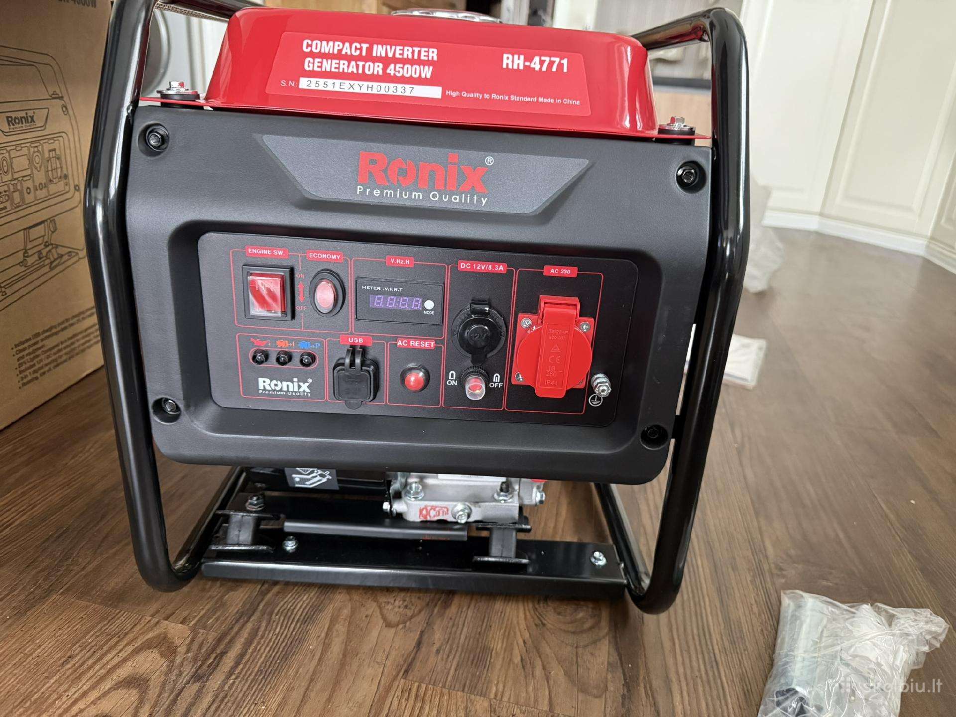 Inverterinis generatorius Ronix 4500 W