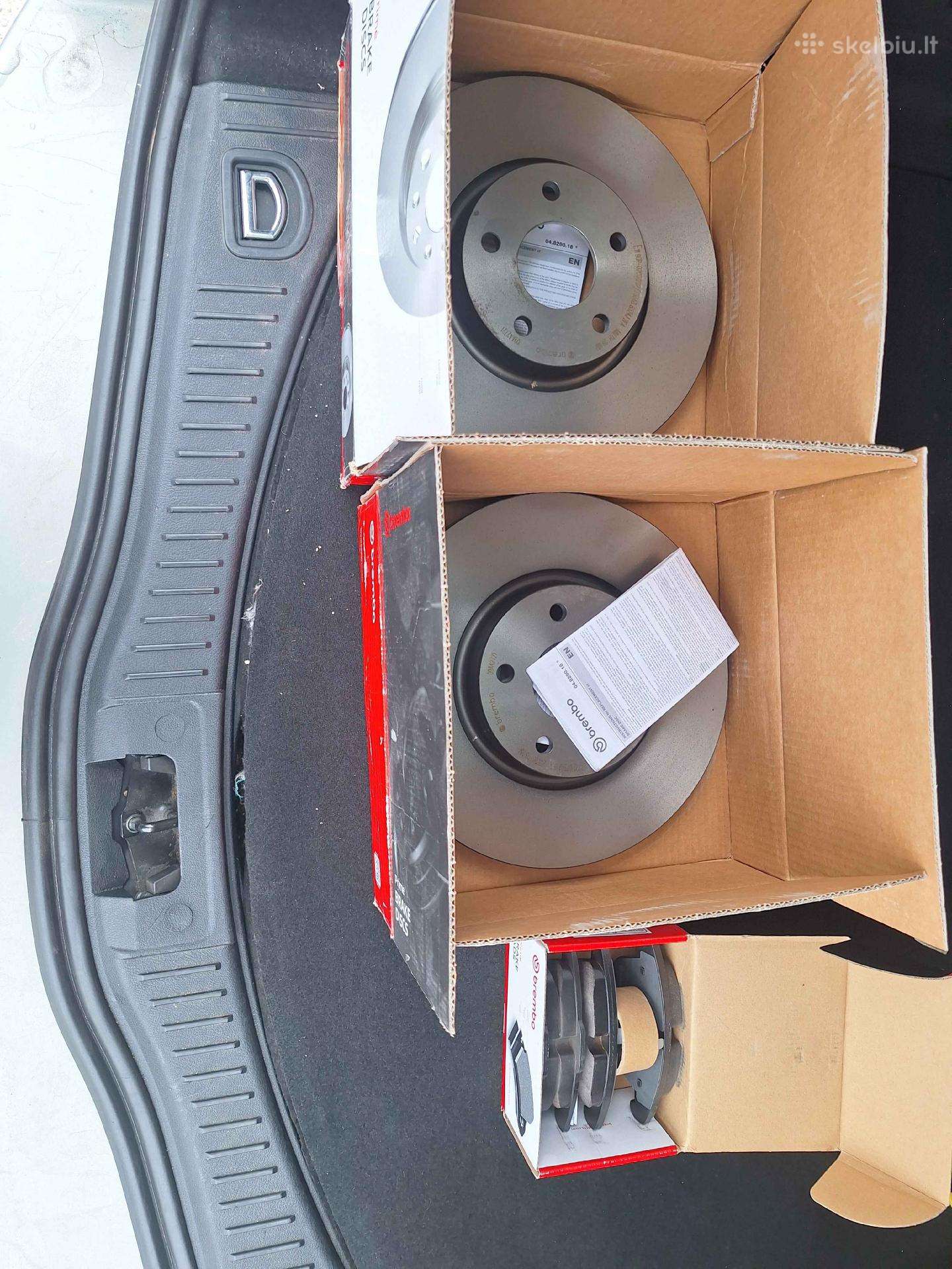 Brembo stabdžių diskai ir kaladėlės Ford Mondeo Mk