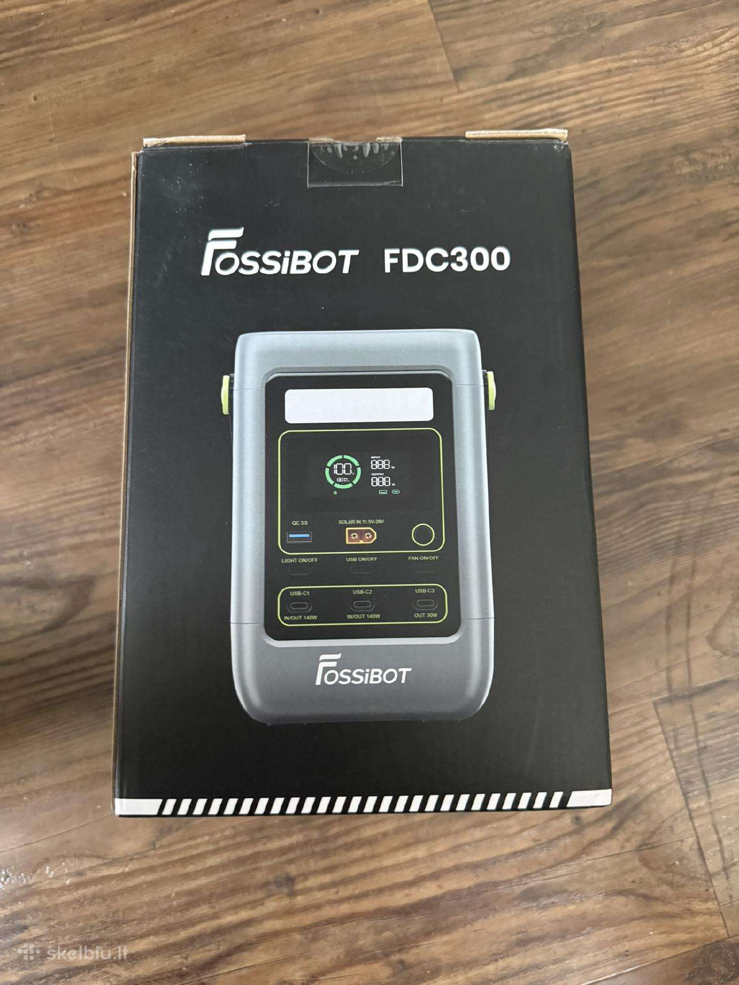 Fossibot Fdc300 mobili energijos stotelė