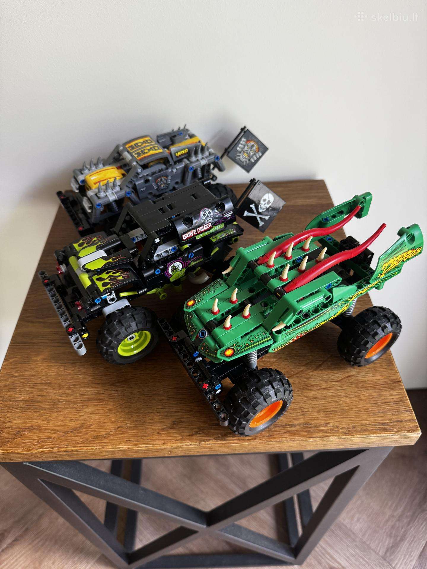 Lego Technic monster truck collection