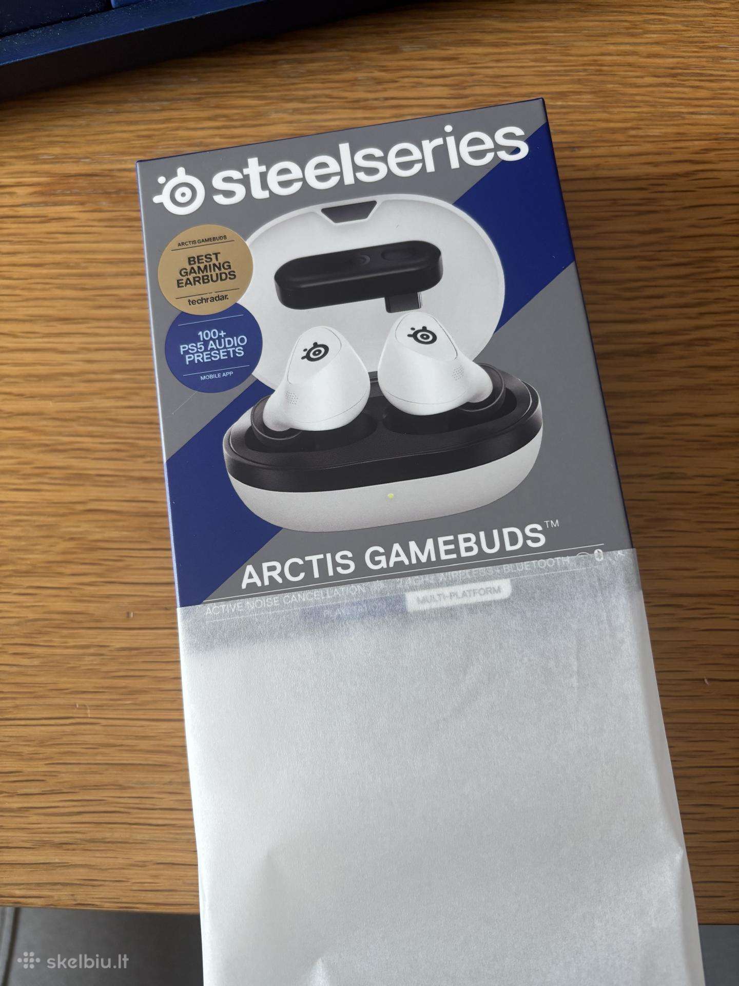 Steelseries Arctis Gamebuds Baltos