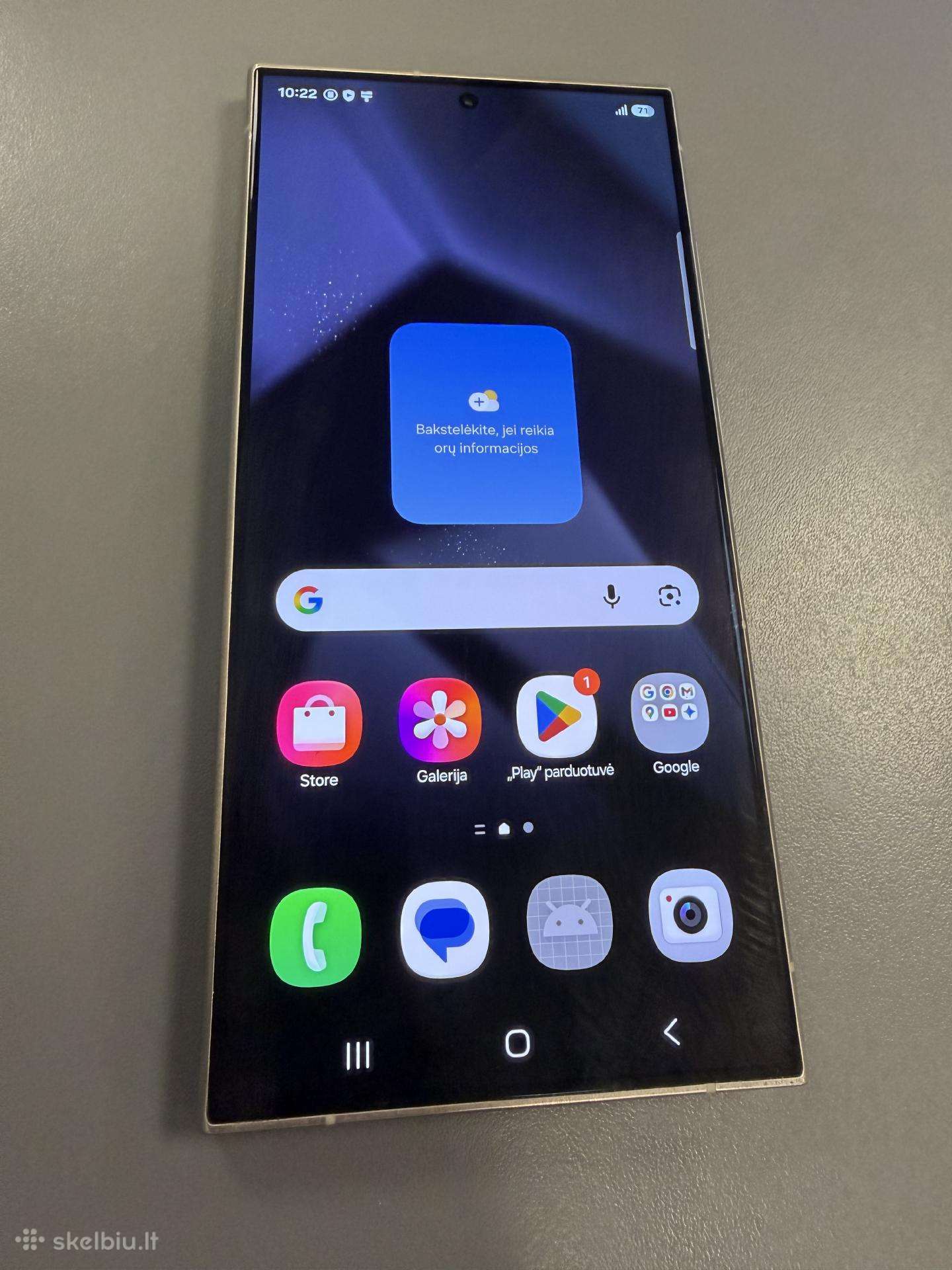 Samsung Galaxy S24 ultra 256gb garantija