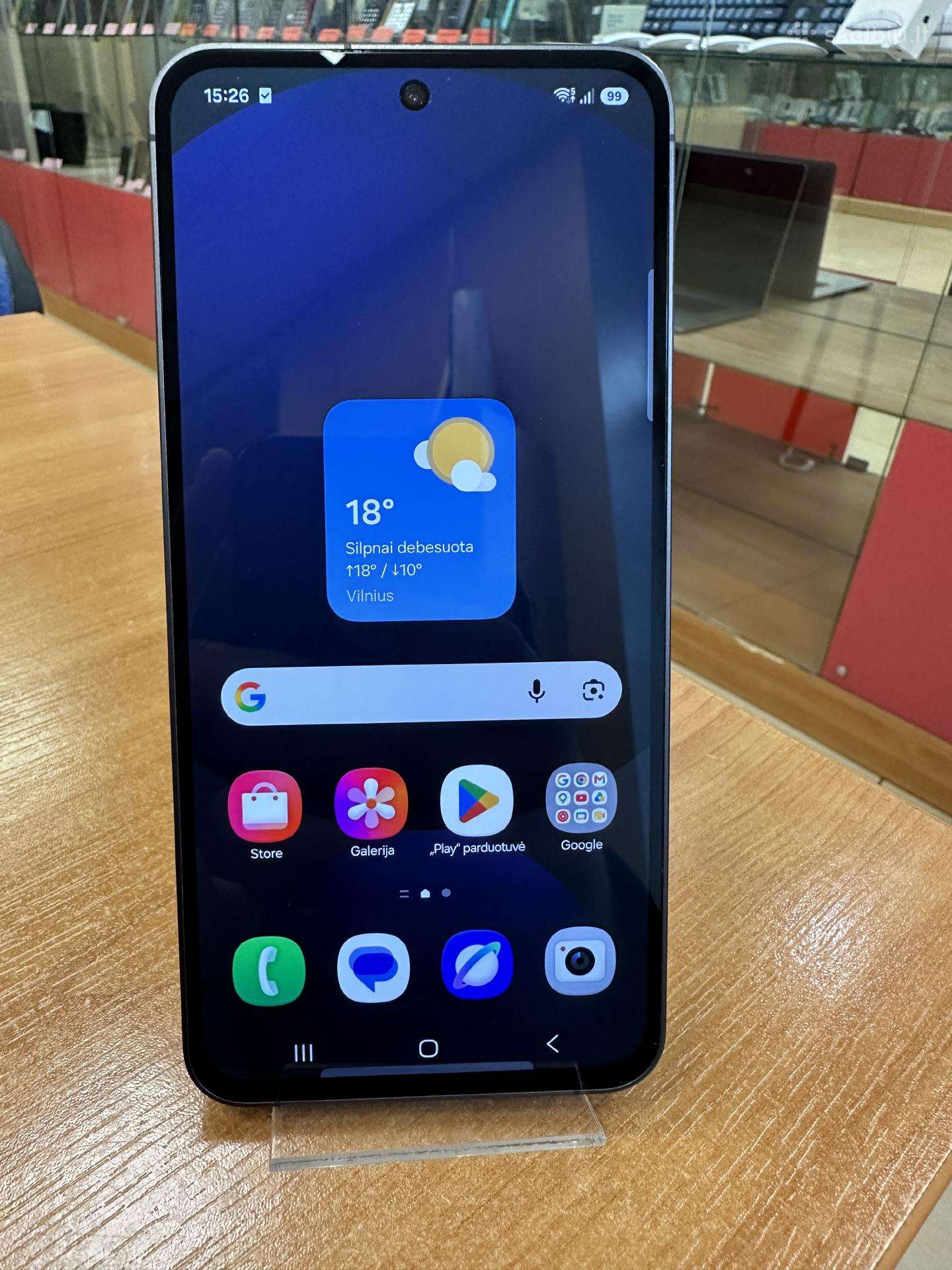Samsung Galaxy S24 Fe 128gb (Naudotas)