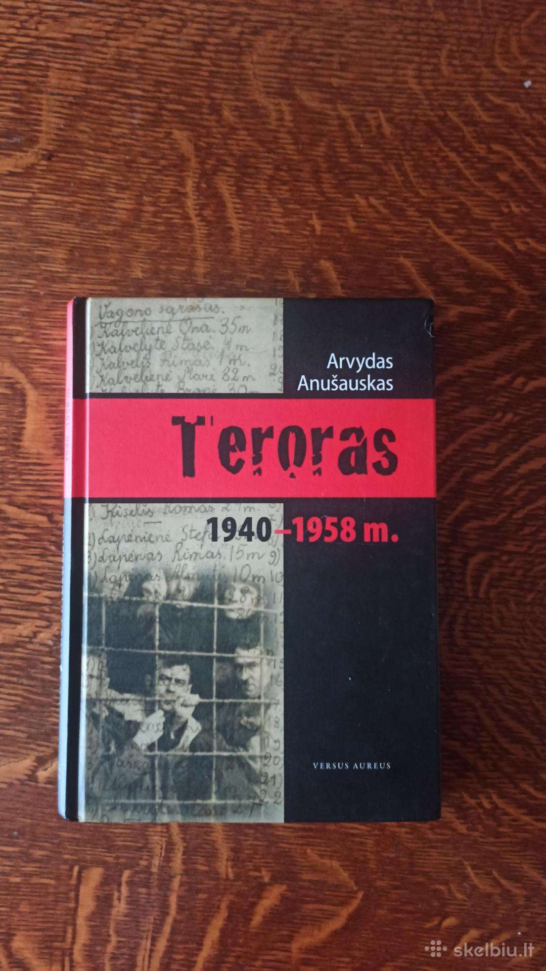 Parduodu knyga"teroras 1940 - 1958 m"